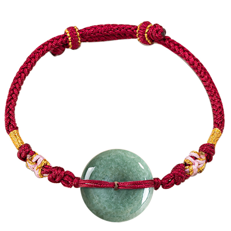 Bracelets - Gelang Donat Giok Myanmar Hijau Gelang