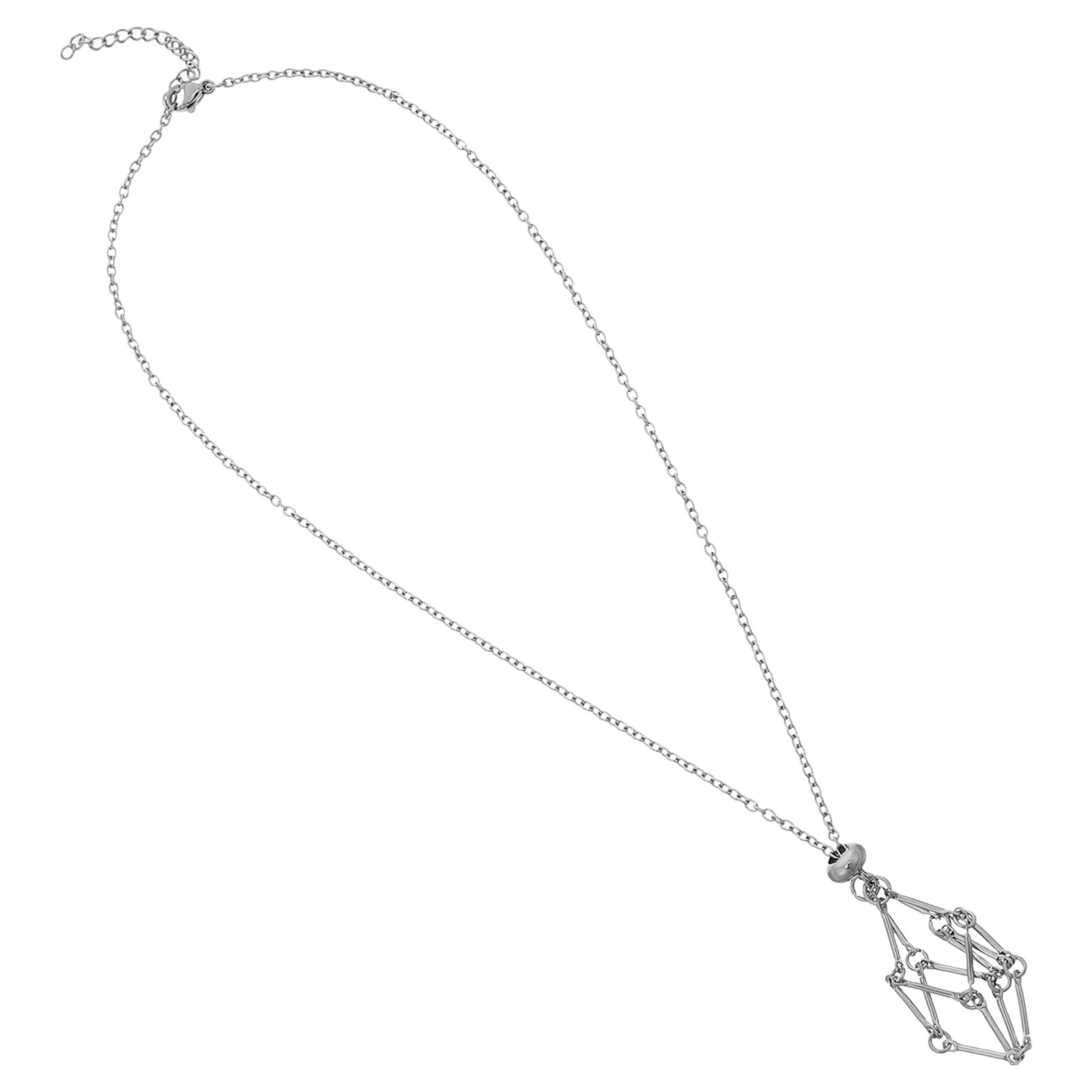 Kalung dengan Hiasan Kristal,  - Crystal Pendant Necklace Natural Stone ulasan dan harga