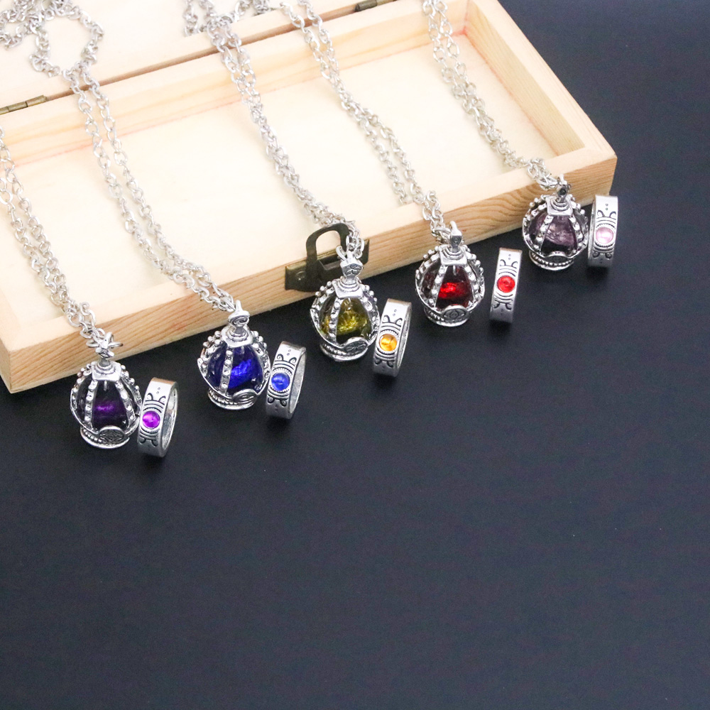 Anime Puella Magi Madoka Cospl - Heart Locket Necklace Photo ulasan dan harga