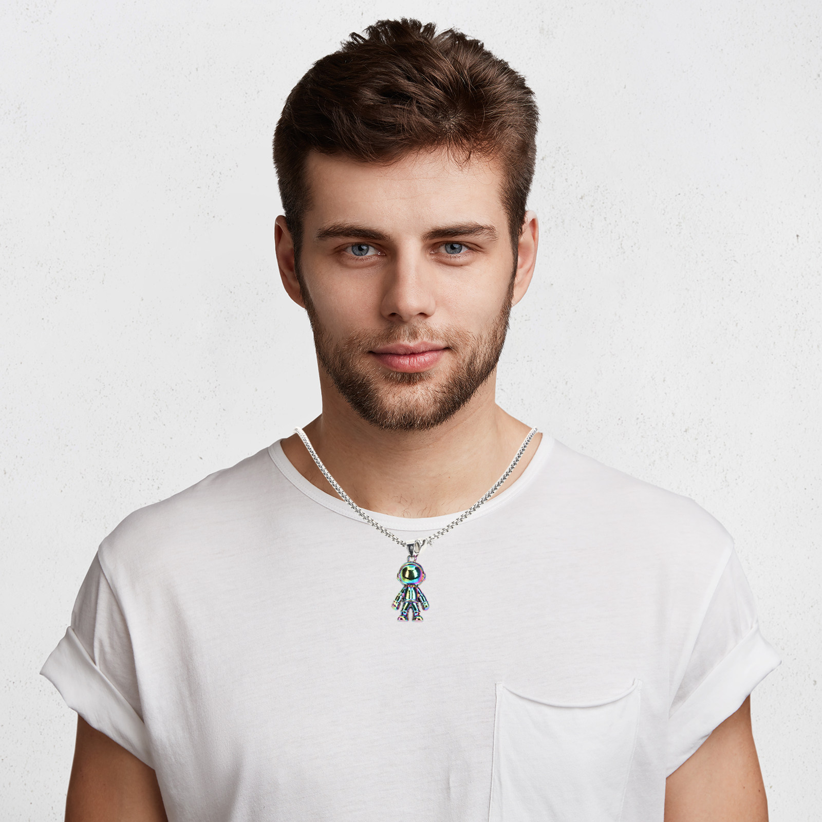 1 Pasang Kalung Pasangan Seras - Magnetic Couple Matching Necklaces ulasan dan harga