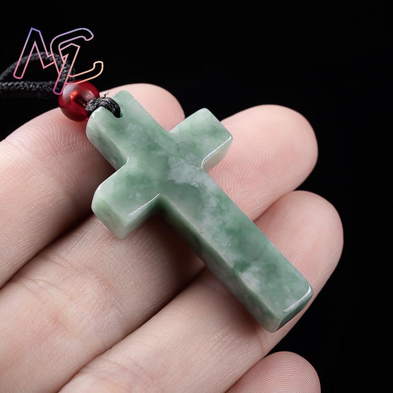 Kalung Liontin Salib Giok Myan - Necklaces ulasan dan harga