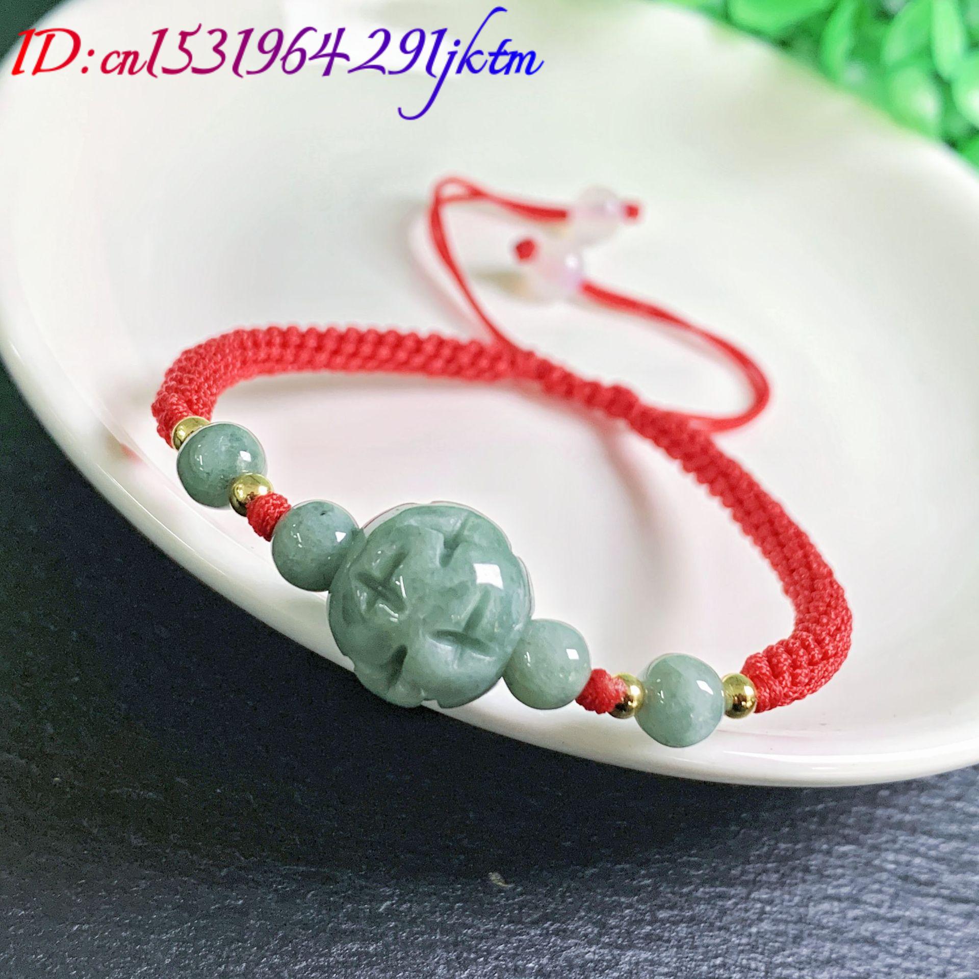 Gelang Manik Ukiran Giok Myanm - Bracelets ulasan dan harga