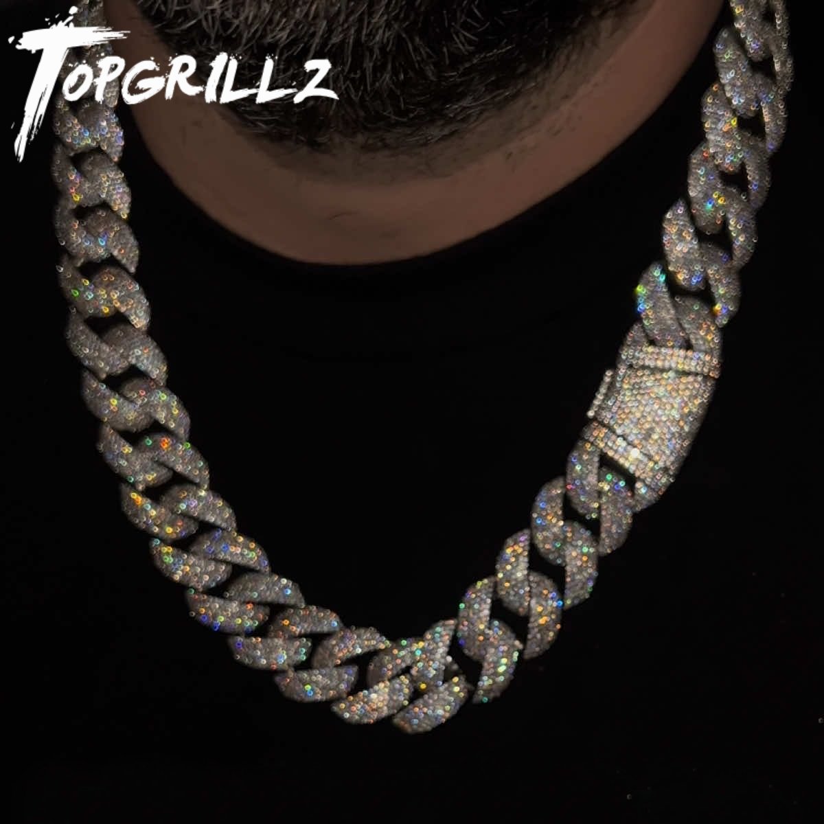 TOPGRILLZ Kalung Rantai Kuba 2 - Cuban Link Chain 12Mm ulasan dan harga