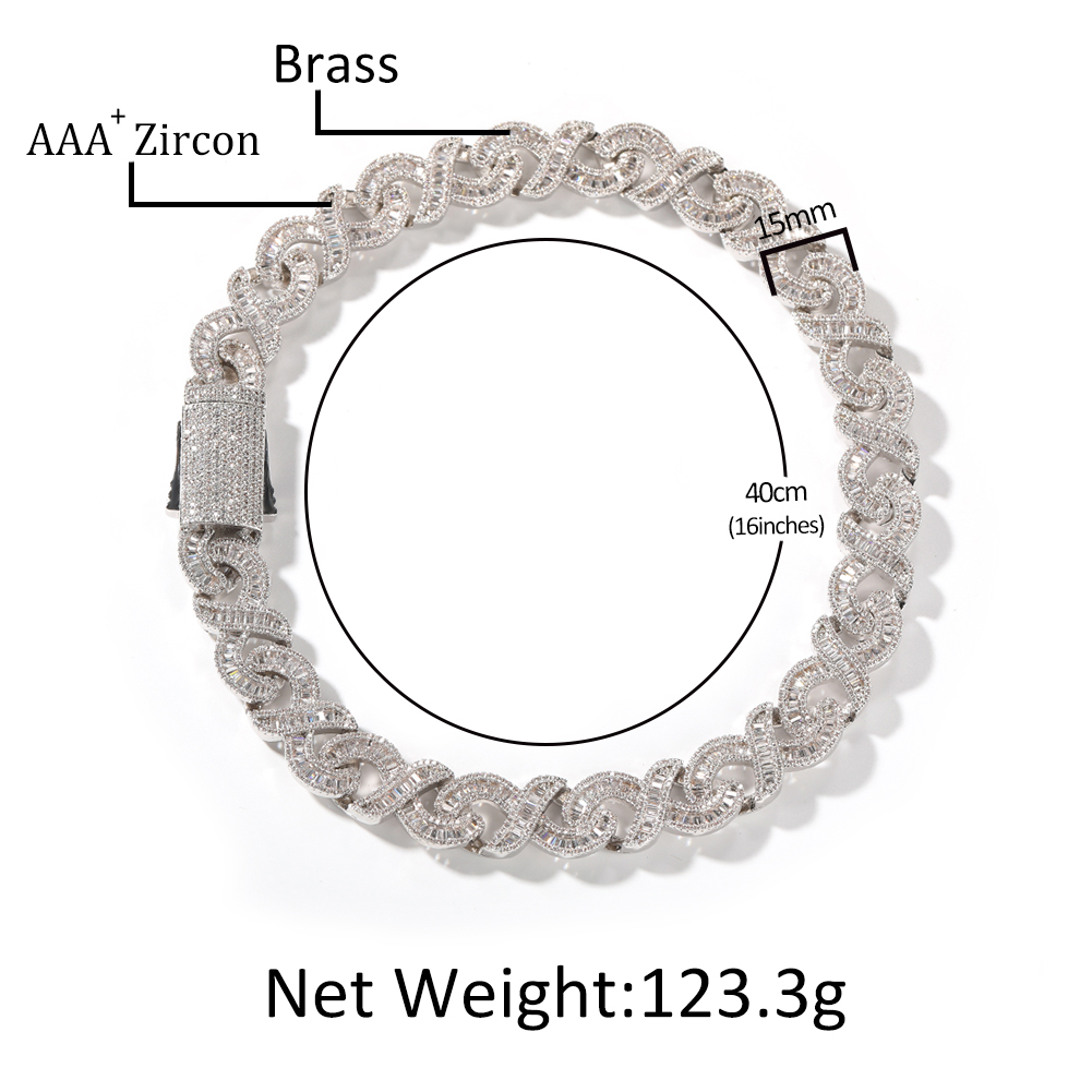 THE BLING KING 15Mm Kalung Bag - Cuban Link Chain 12Mm ulasan dan harga