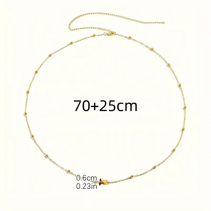 Rantai pinggang berbentuk hati - Body Jewelry ulasan dan harga