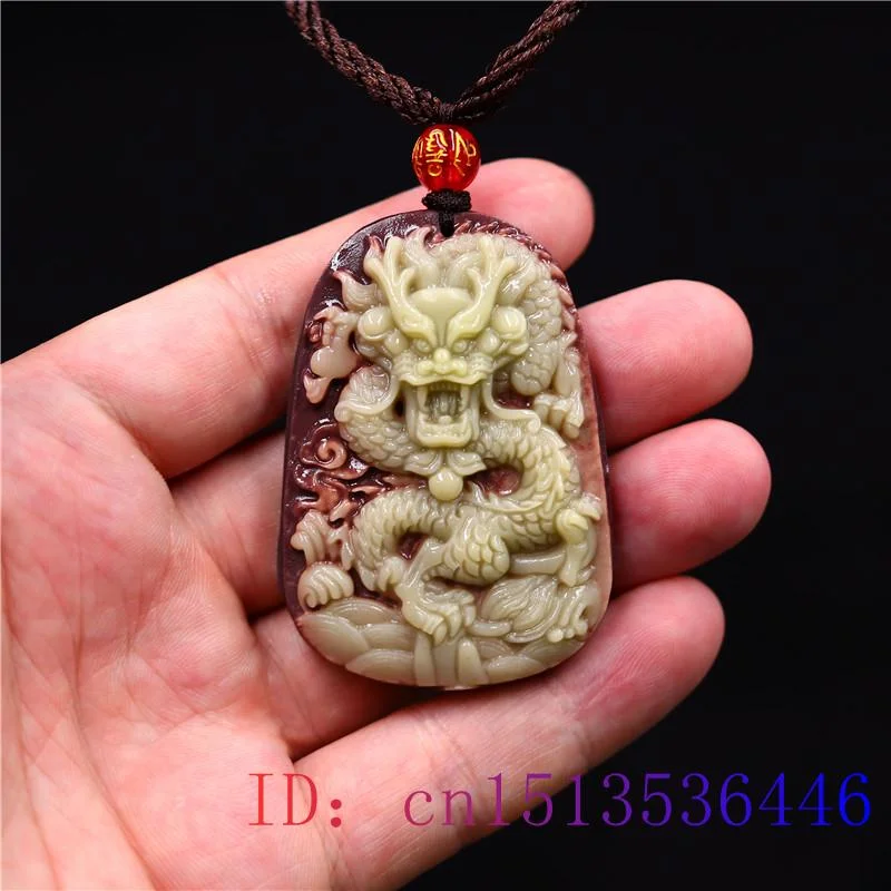 Kalung Liontin Naga Giok Jubah - Necklaces ulasan dan harga