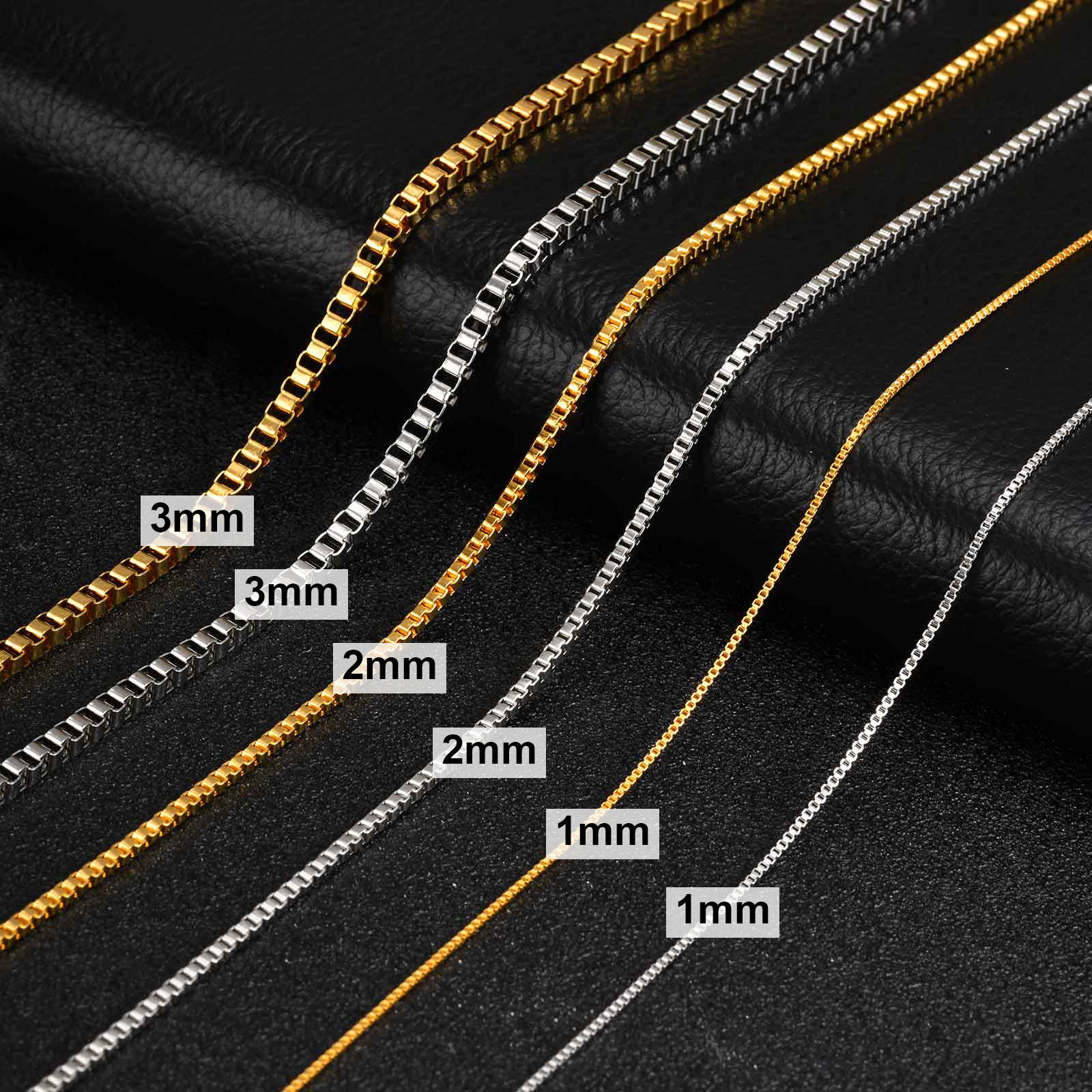 Kalung Rantai Tipis 1/2/3MM un - Cuban Link Chain 12Mm ulasan dan harga